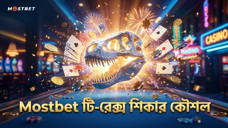 Mostbet এ ডাইনো হান্টারে টি-রেক্স বস শিকার করার কৌশল অনুসরণ করুন