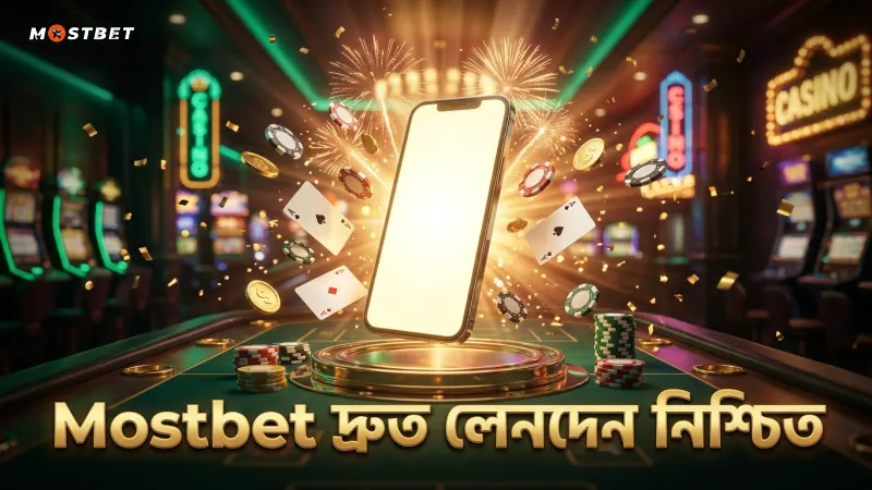Mostbet-এর পেমেন্ট পদ্ধতি দ্রুত লেনদেন নিশ্চিত করে