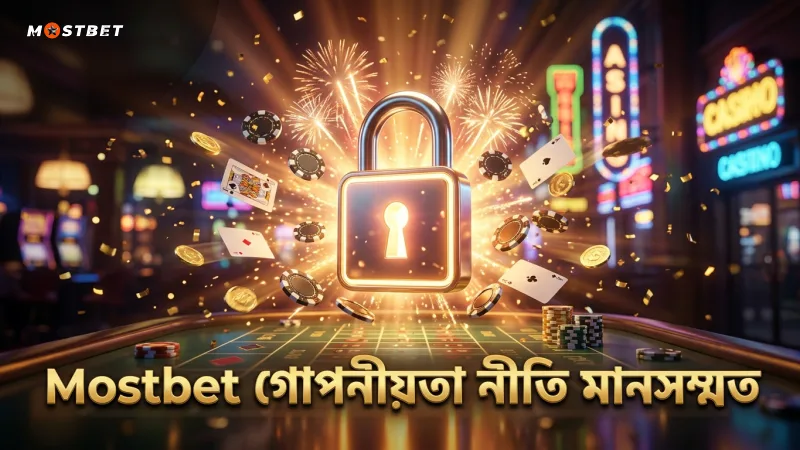 Mostbet-এর গোপনীয়তা নীতির আন্তর্জাতিক মান বজায় রাখা।