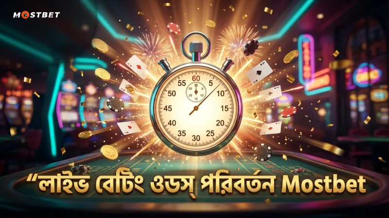 লাইভ বেটিংয়ের সময় ওডস পরিবর্তনের দ্রুততা স্পষ্ট করে।
